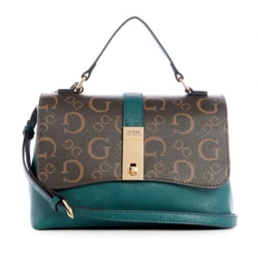 New Guess Elsie Logo Flap Crossbody bag & wallet